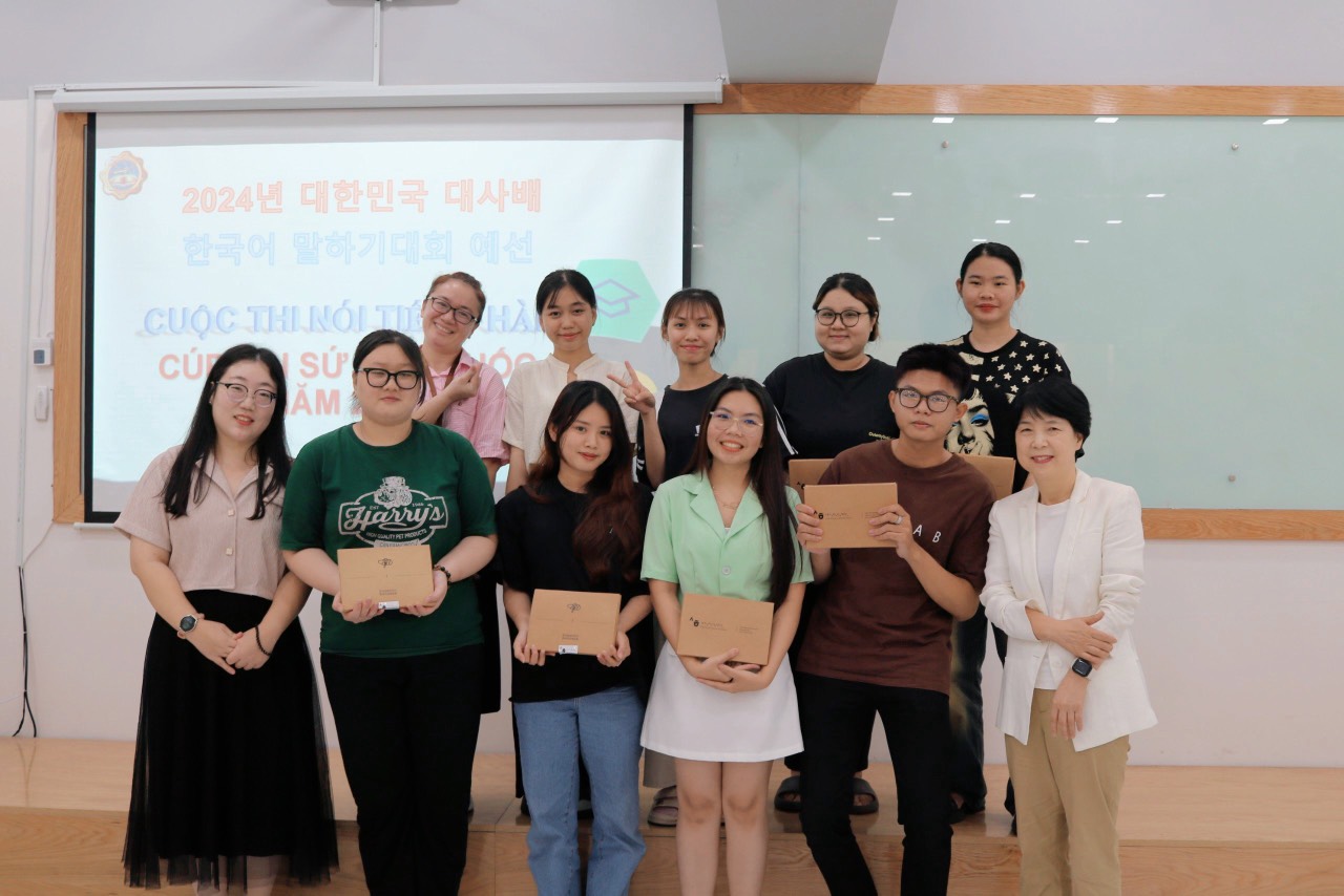 Vòng sơ khảo của “cuộc thi Nói Tiếng Hàn năm 2024 – Cup đại sứ”