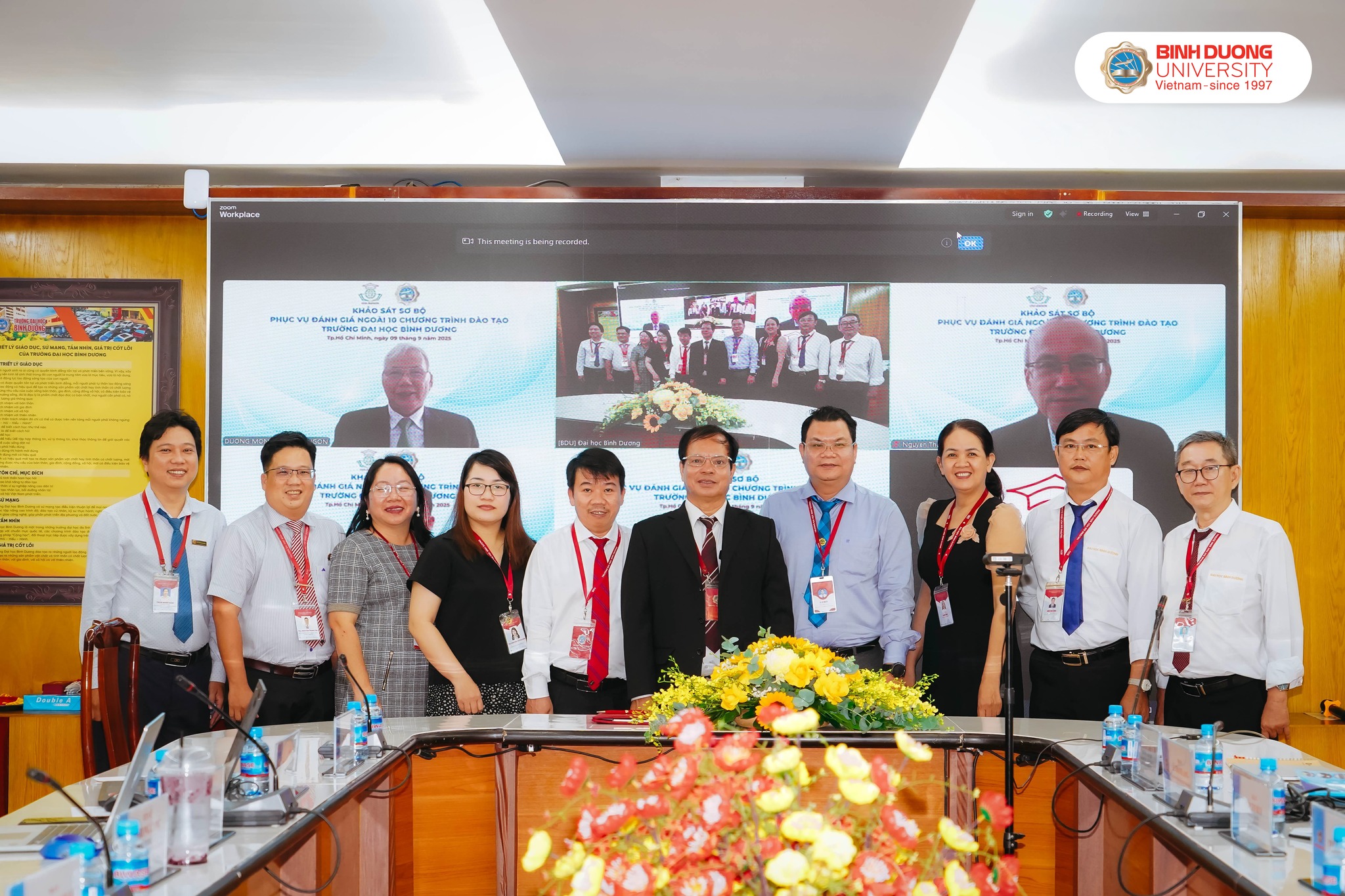 TRƯỜNG ĐẠI HỌC BÌNH DƯƠNG TRIỂN KHAI KHẢO SÁT SƠ BỘ PHỤC VỤ ĐGN 10 CHƯƠNG TRÌNH ĐÀO TẠO